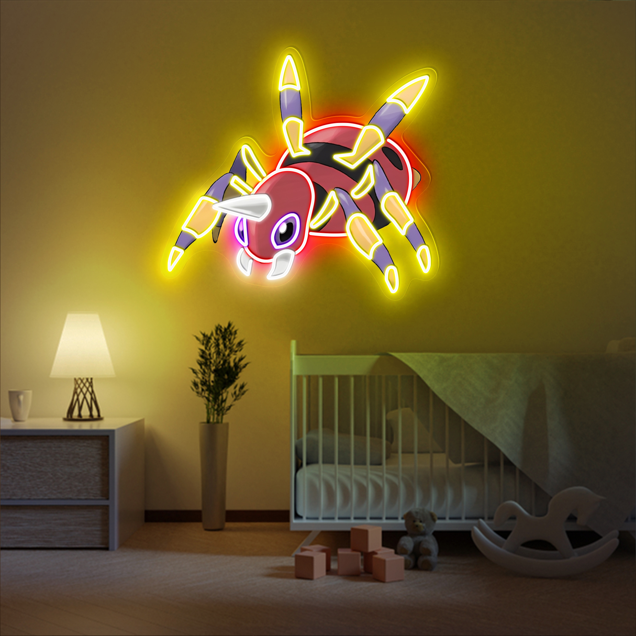 Pokemon Ariados UV Signs