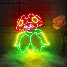 Pokemon Bellossom Neon Sign