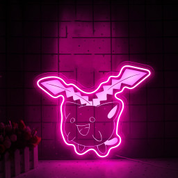 Hoppip Pokemon Laser Sign