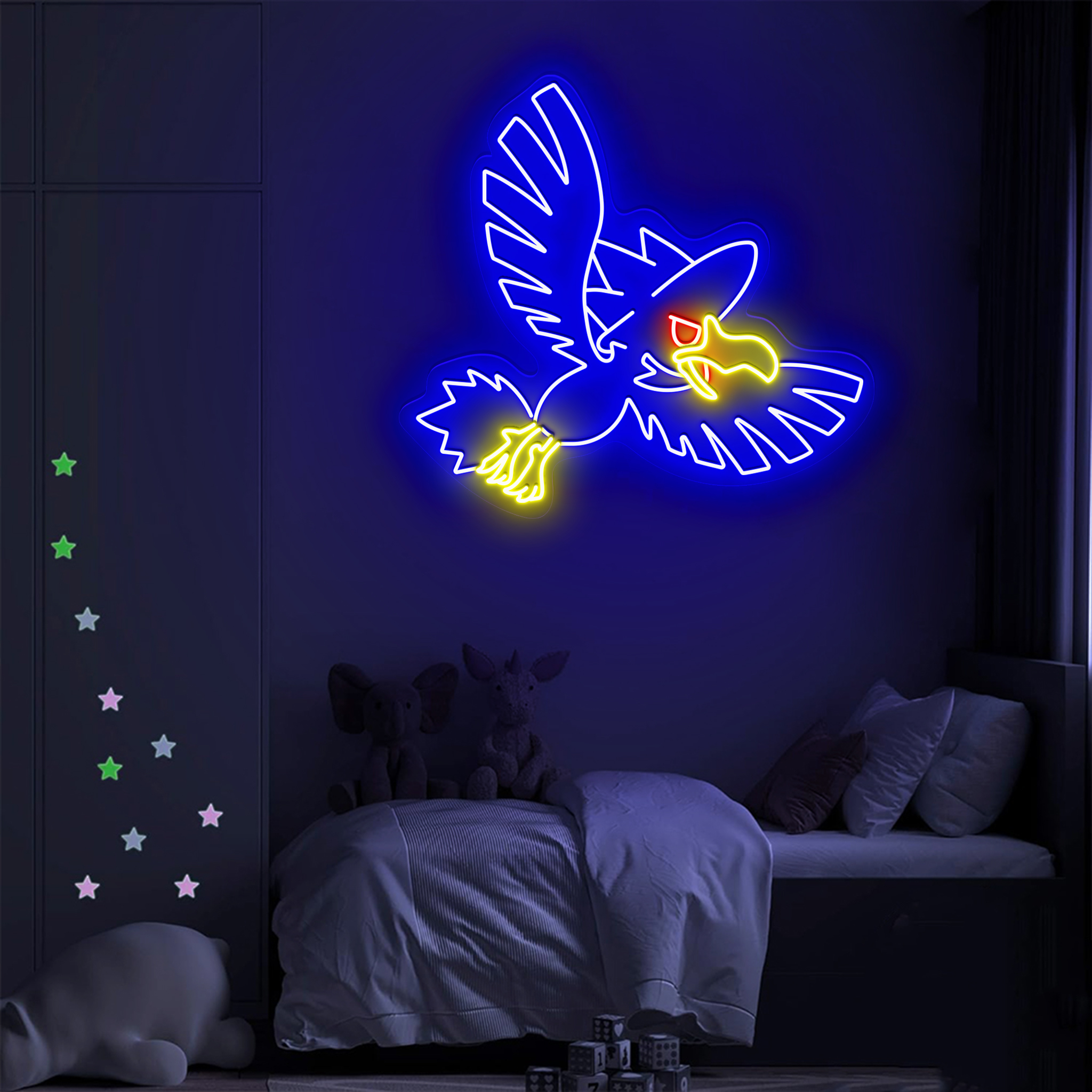 Pokemon Murkrow Neon Signs