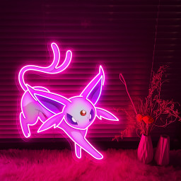 Pokemon Espeon UV Sign