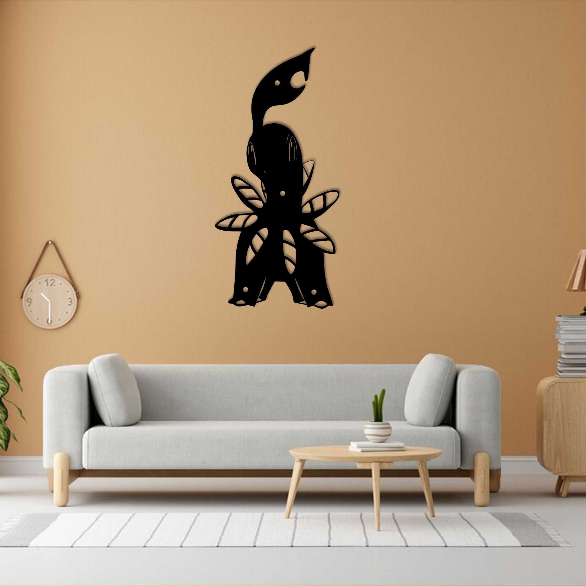 Bayleef Pokemon Metal Sign