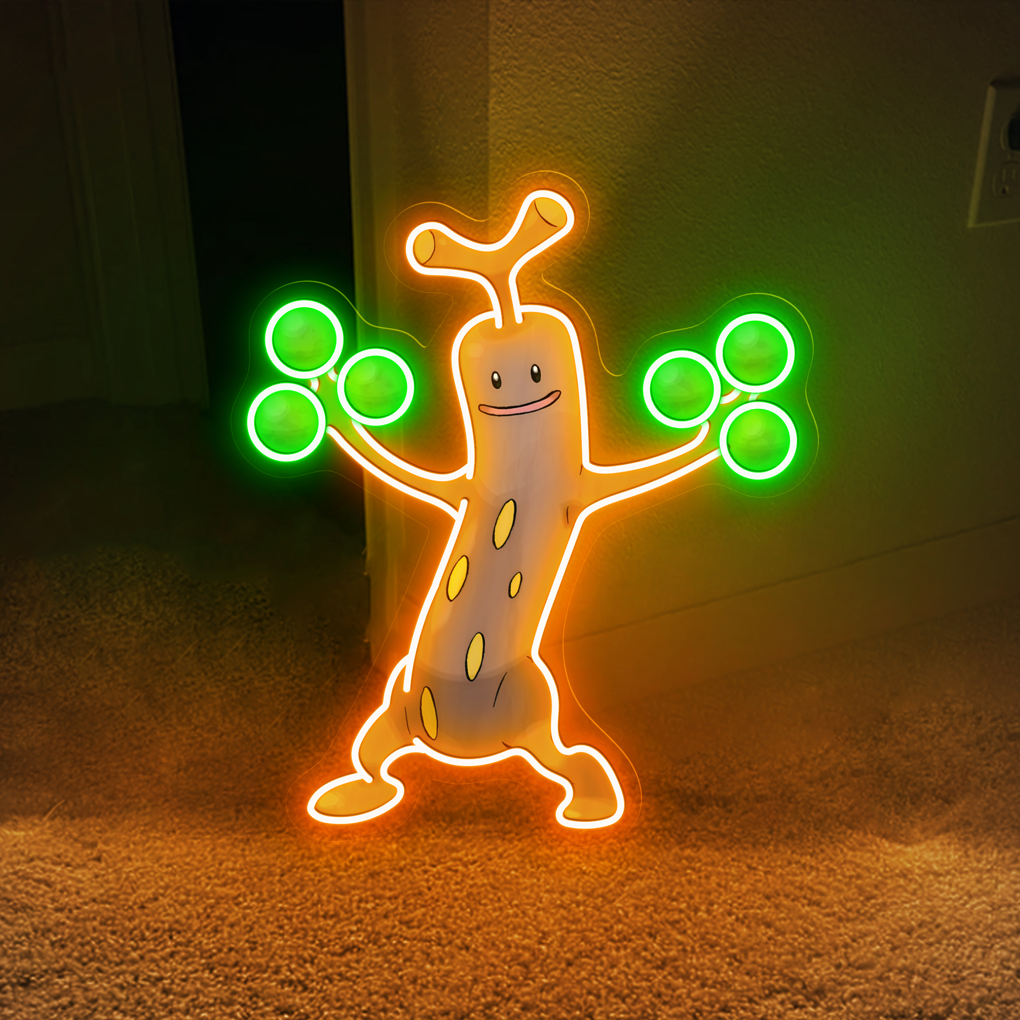 Sudowoodo Pokemon UV Sign