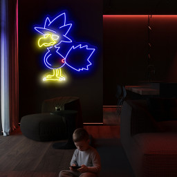 Pokemon Murkrow Neon Sign