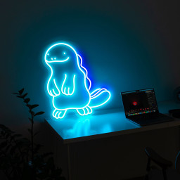 Quagsire Pokemon Neon Signs