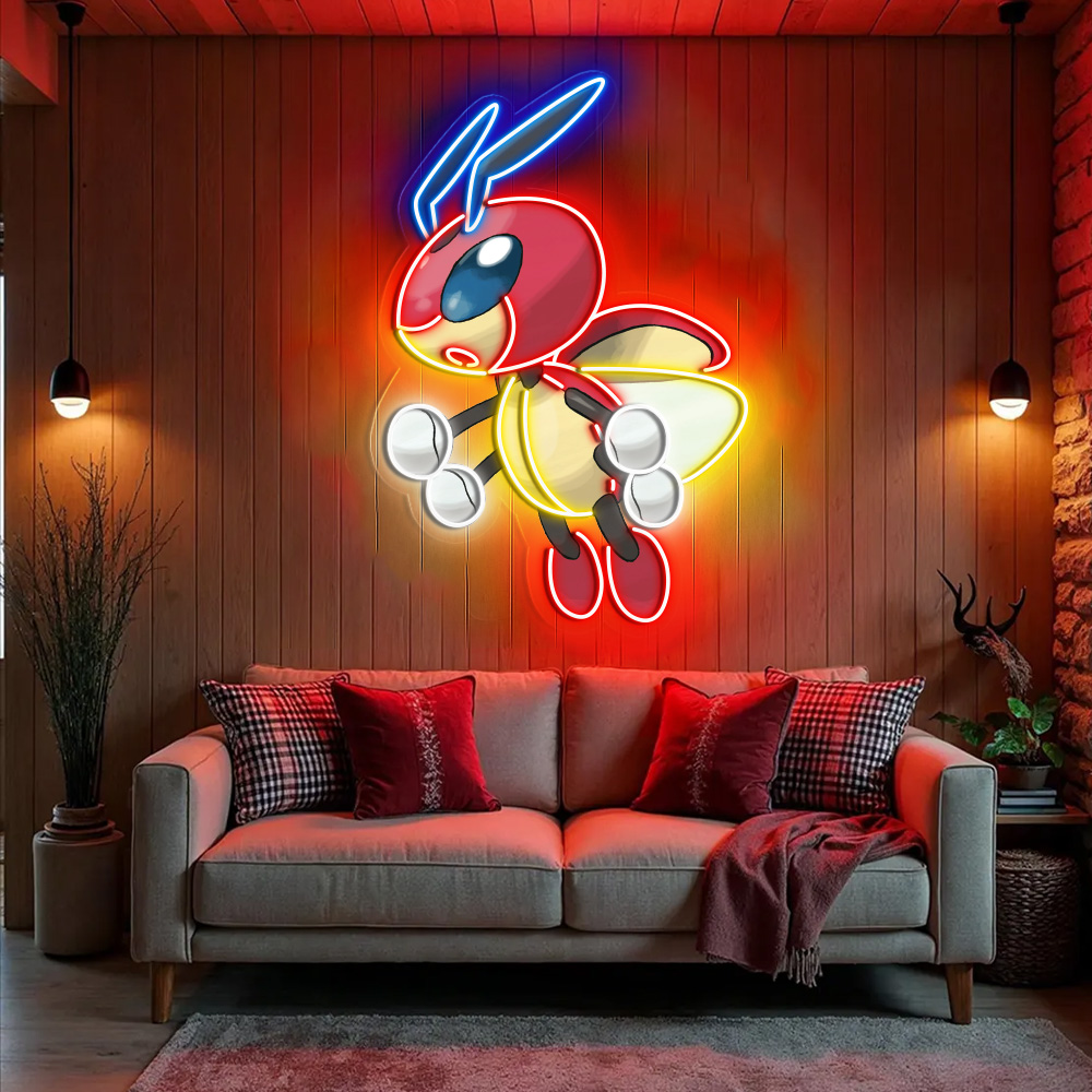 Pokemon Ledian UV Signs