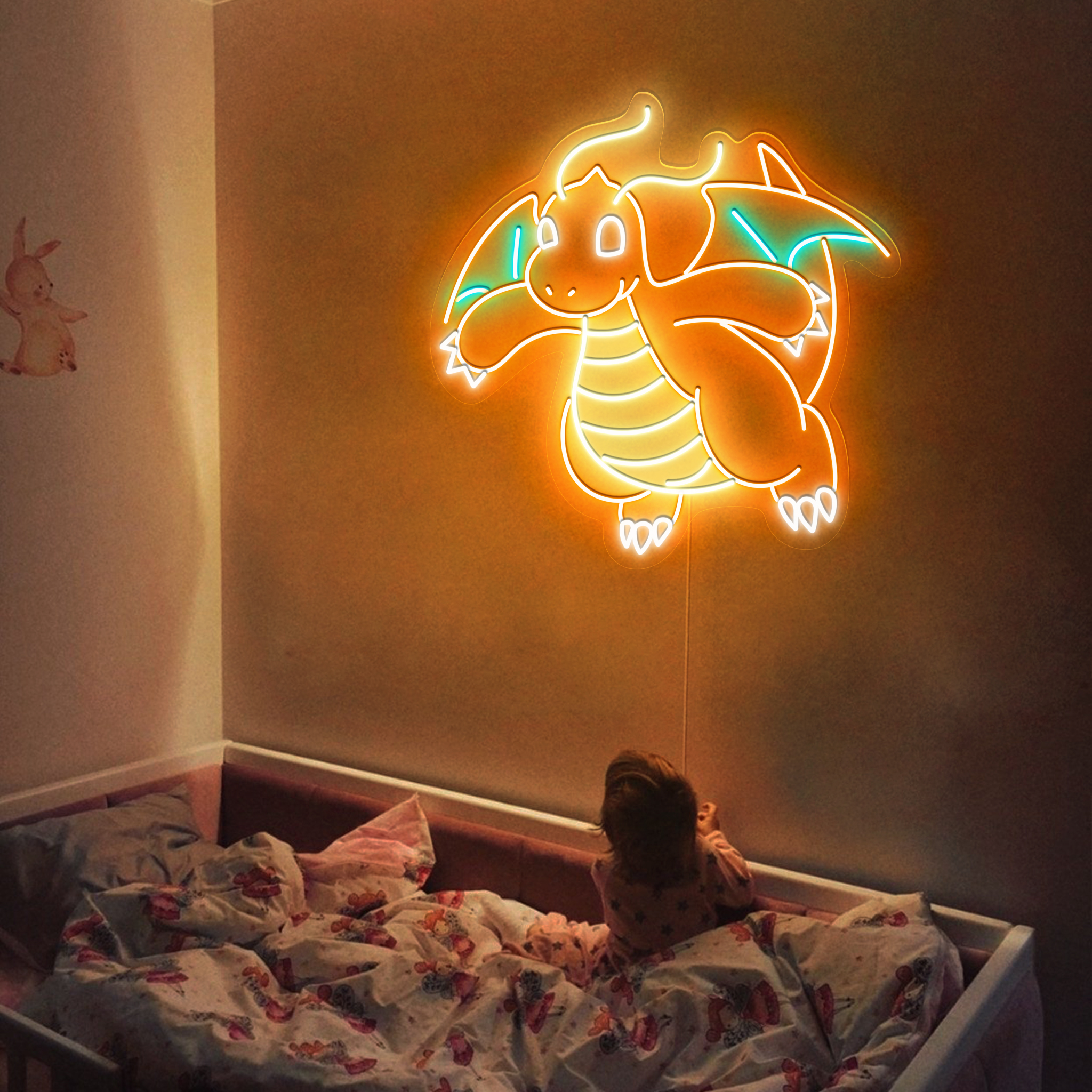 Pokemon Dragonite Neon Sign