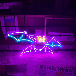 Pokemon Crobat Neon Signs