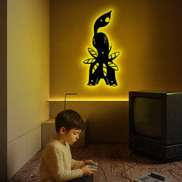 Bayleef Pokemon Metal Sign