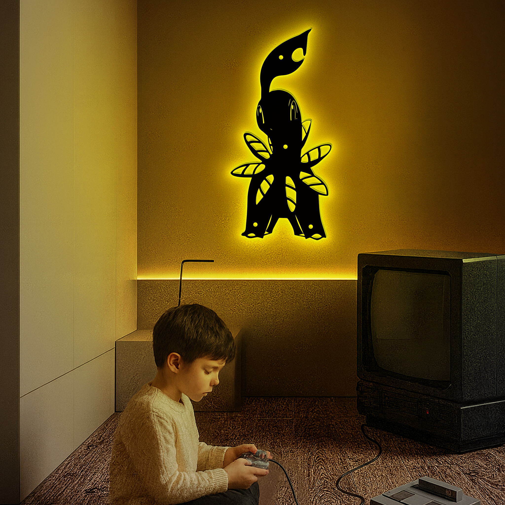 Bayleef Pokemon Metal Sign