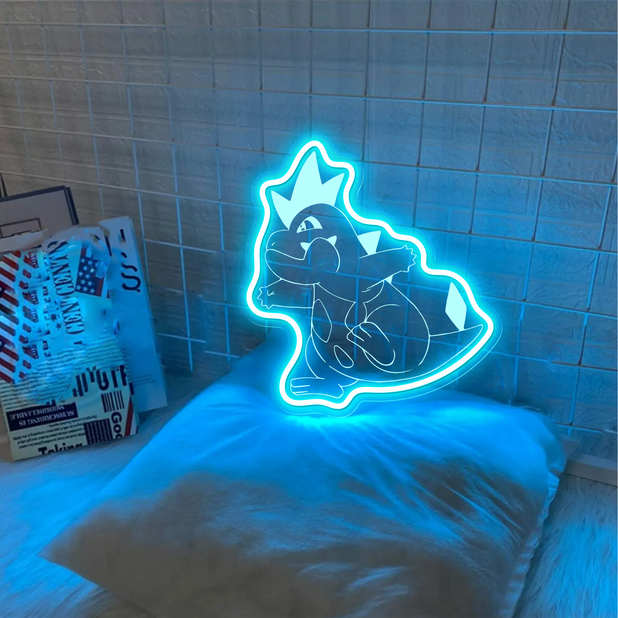 Pokemon Croconaw Laser Sign