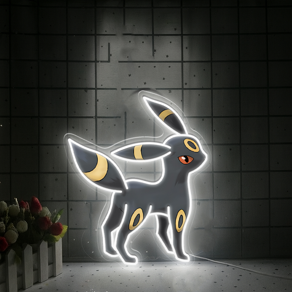 Umbreon Pokemon UV Sign
