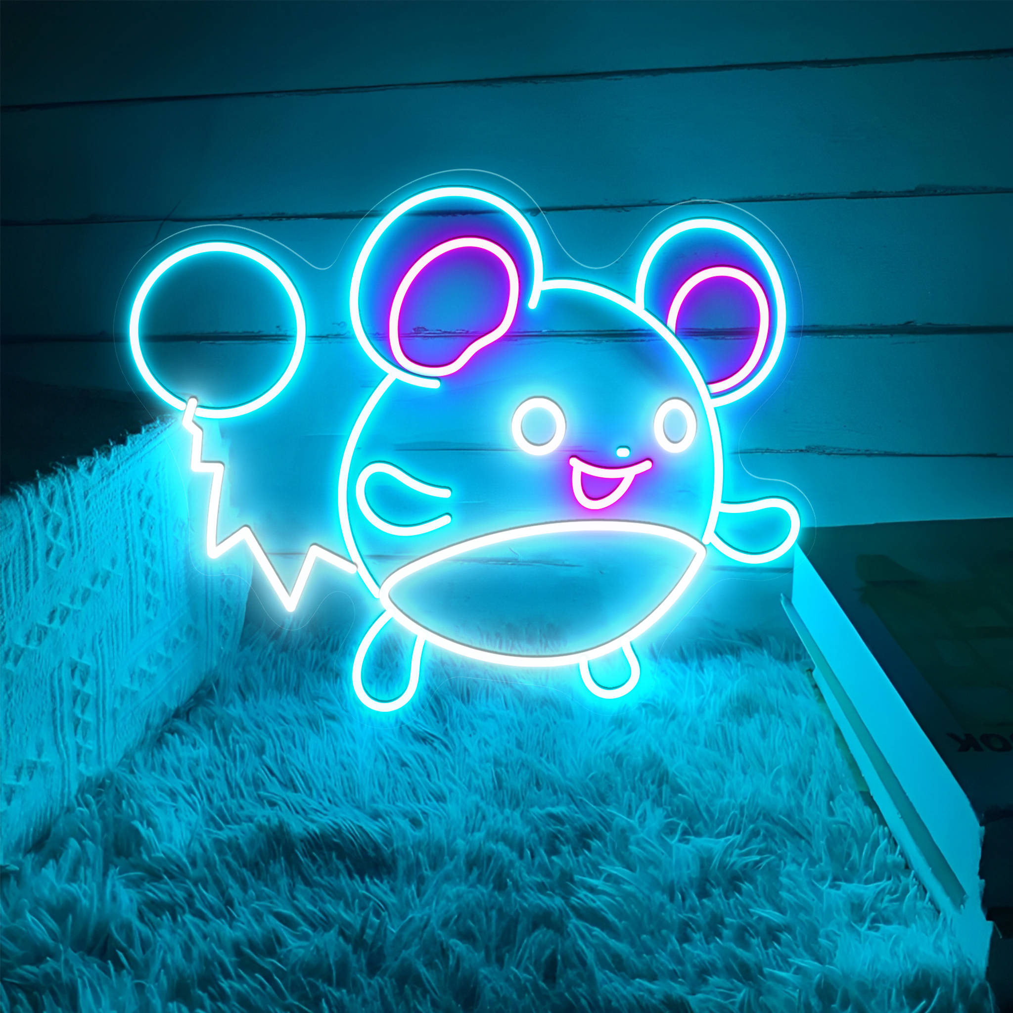 Pokemon Marill Neon Signs