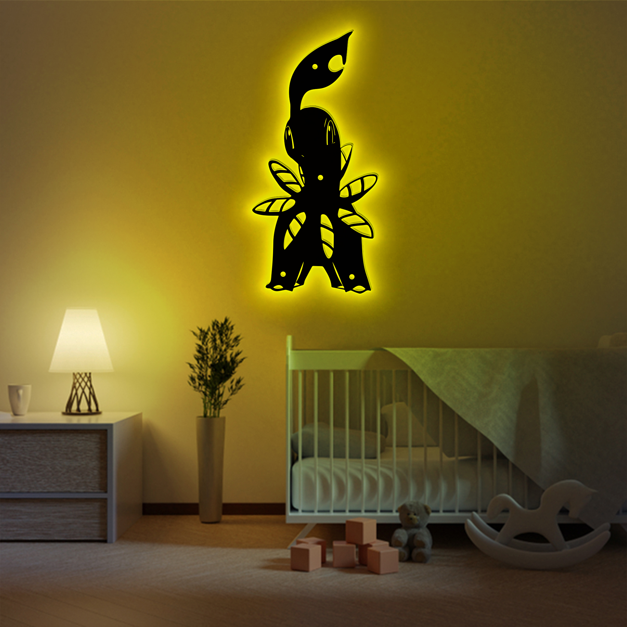 Bayleef Pokemon Metal Sign