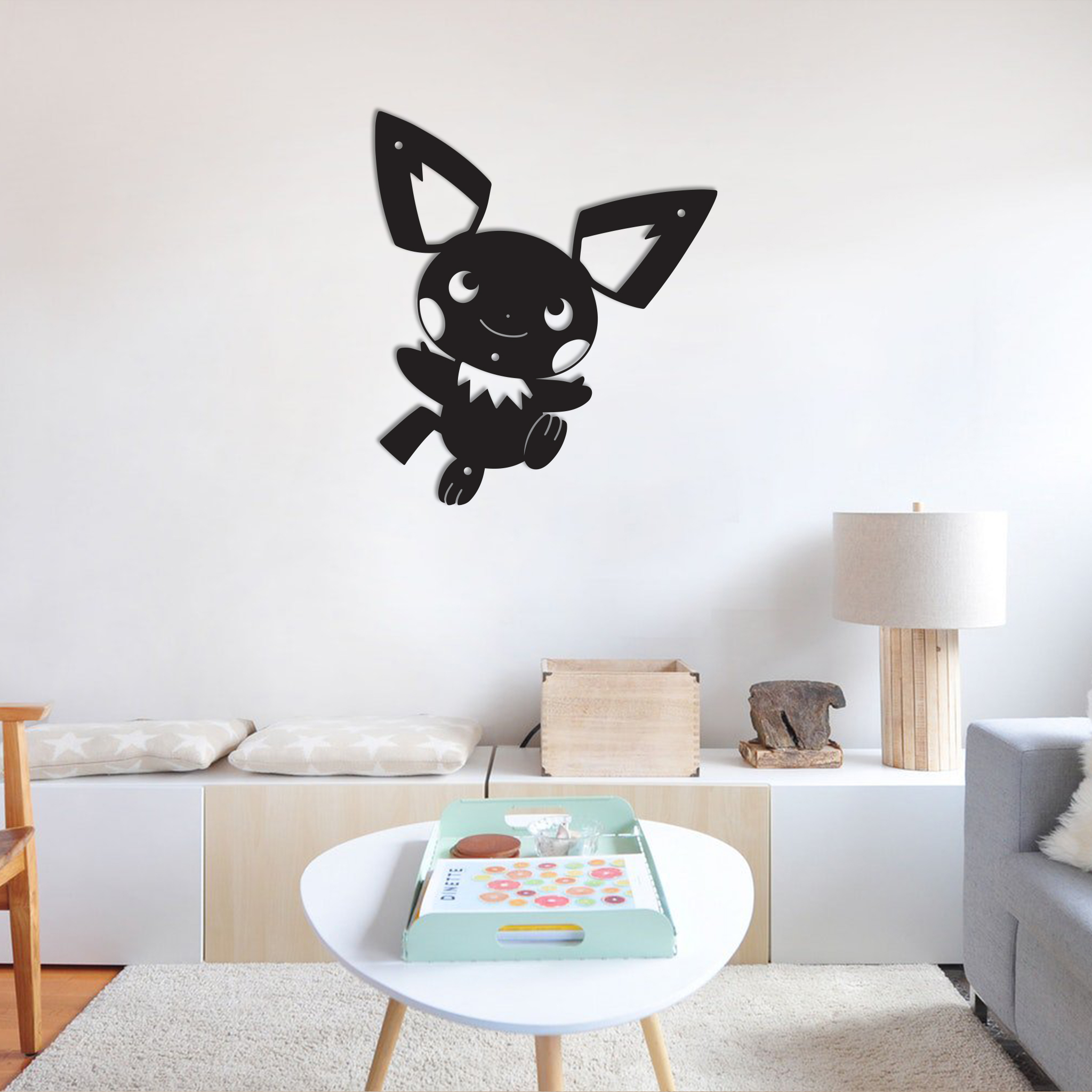 Pokemon Pichu Metal Sign