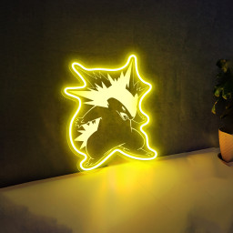 Pokemon Typhlosion Laser Signs