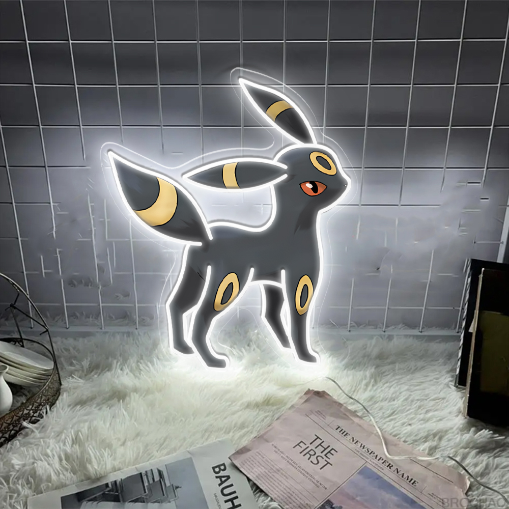 Umbreon Pokemon UV Sign