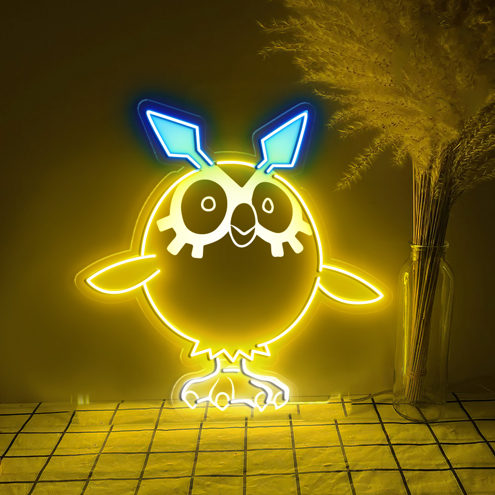 Pokemon Hoothoot Laser Sign