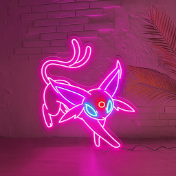 Pokemon Espeon Neon Sign