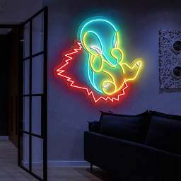Cyndaquil Pokemon Neon Signs