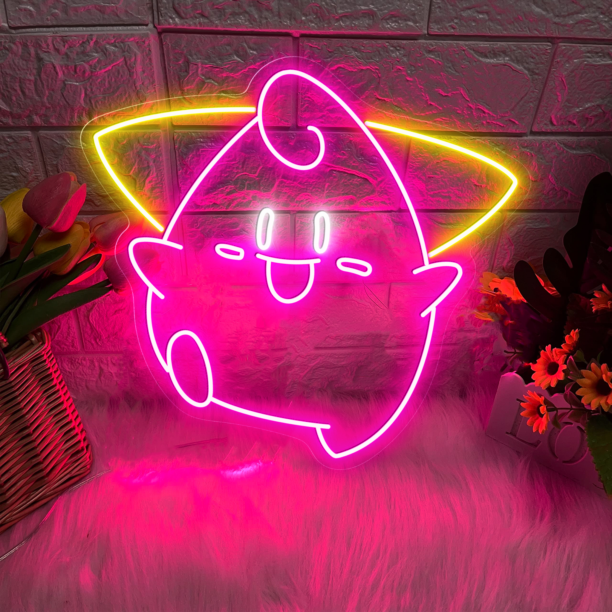 Pokemon Cleffa Neon Sign