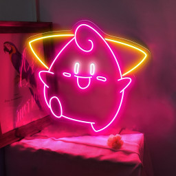 Pokemon Cleffa Neon Sign