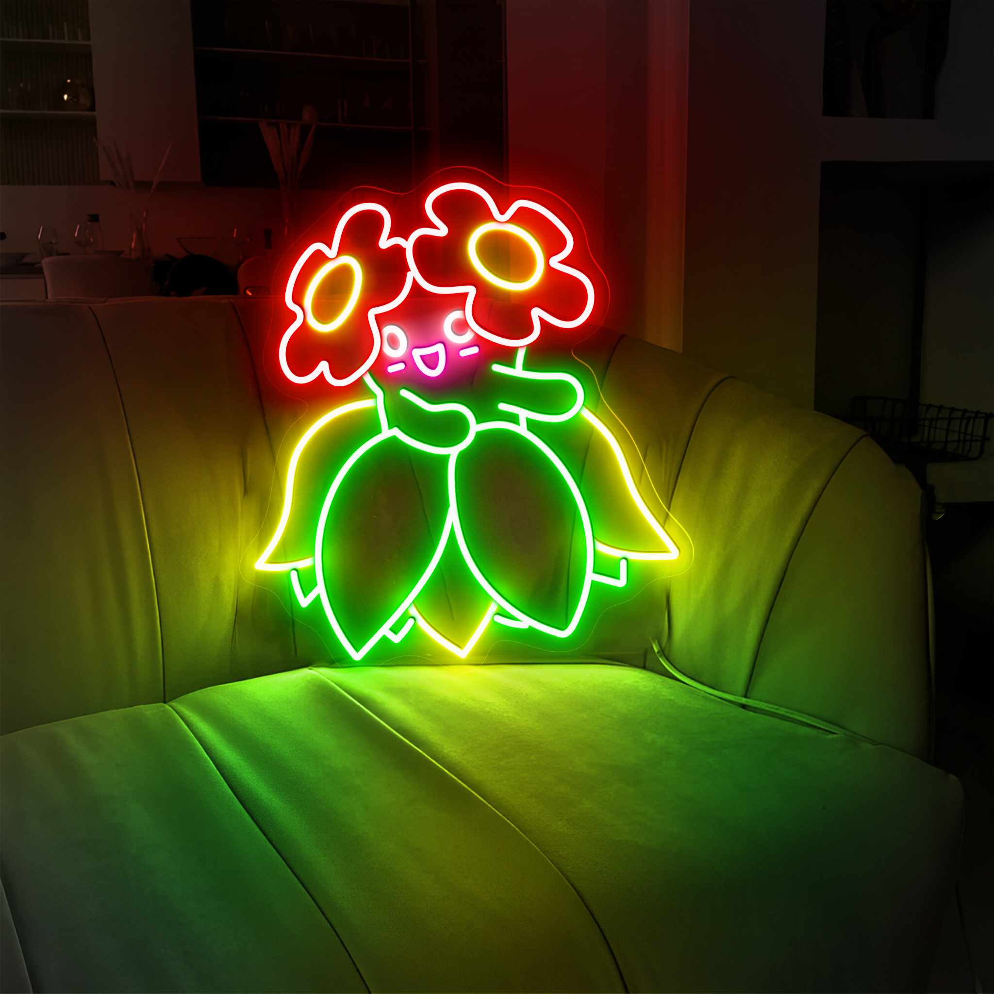 Pokemon Bellossom Neon Sign