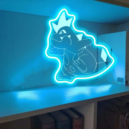 Pokemon Croconaw Laser Sign