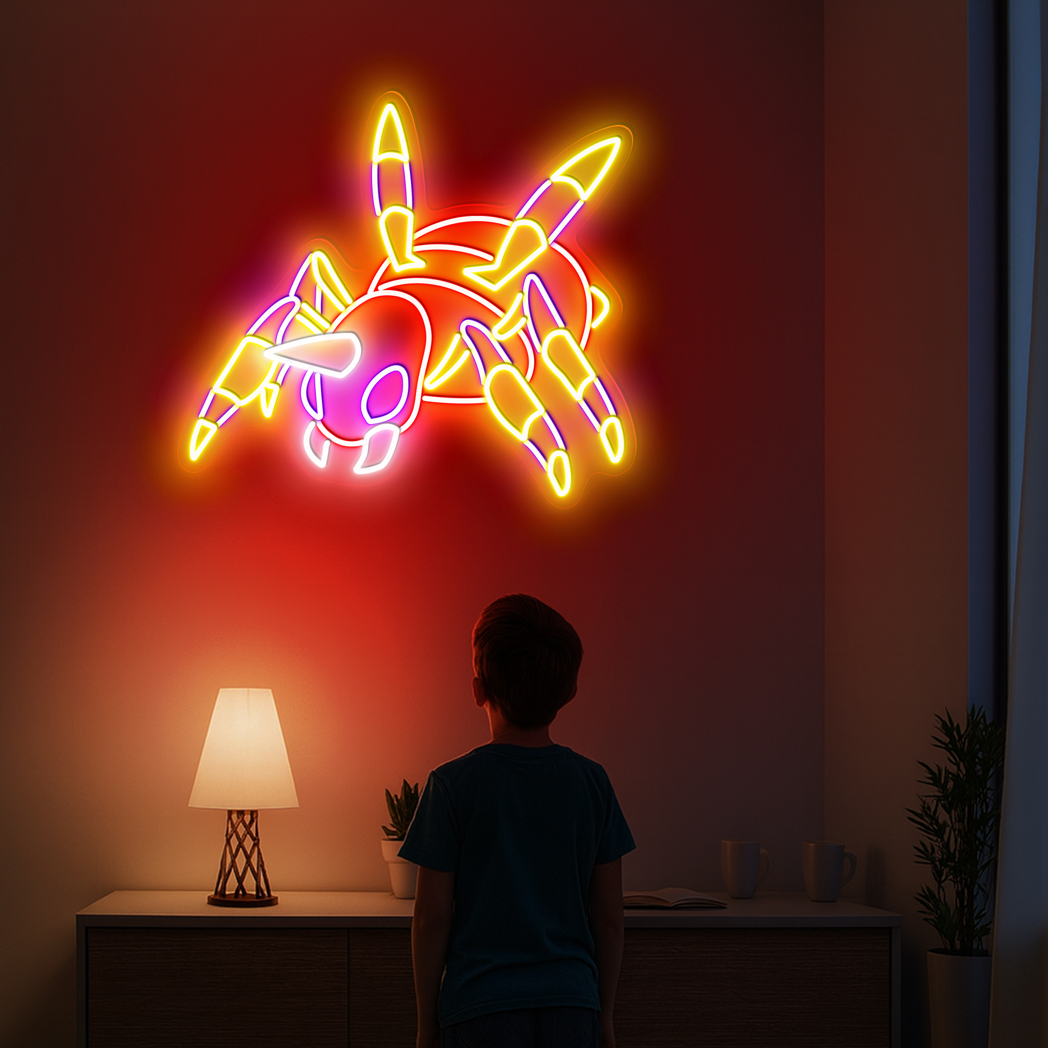 Pokemon Ariados Neon Signs