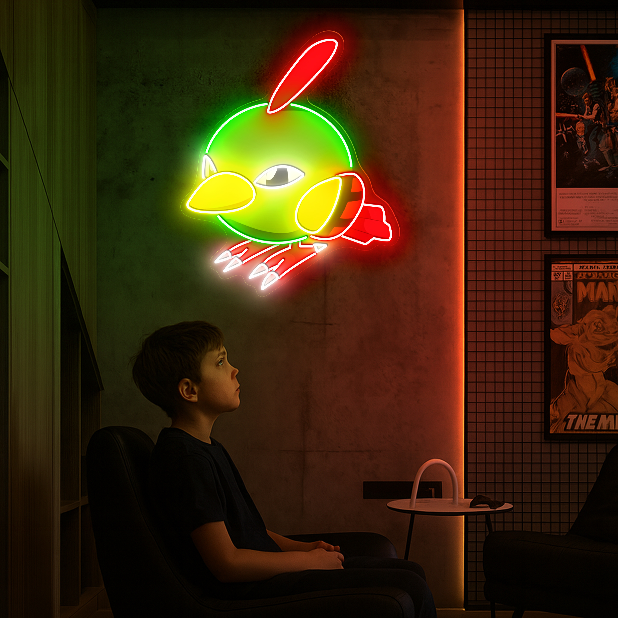 Natu Pokemon UV Signs