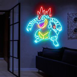 Pokemon Feraligatr Neon Sign