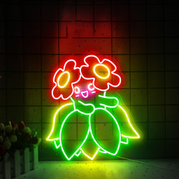 Pokemon Bellossom Neon Sign