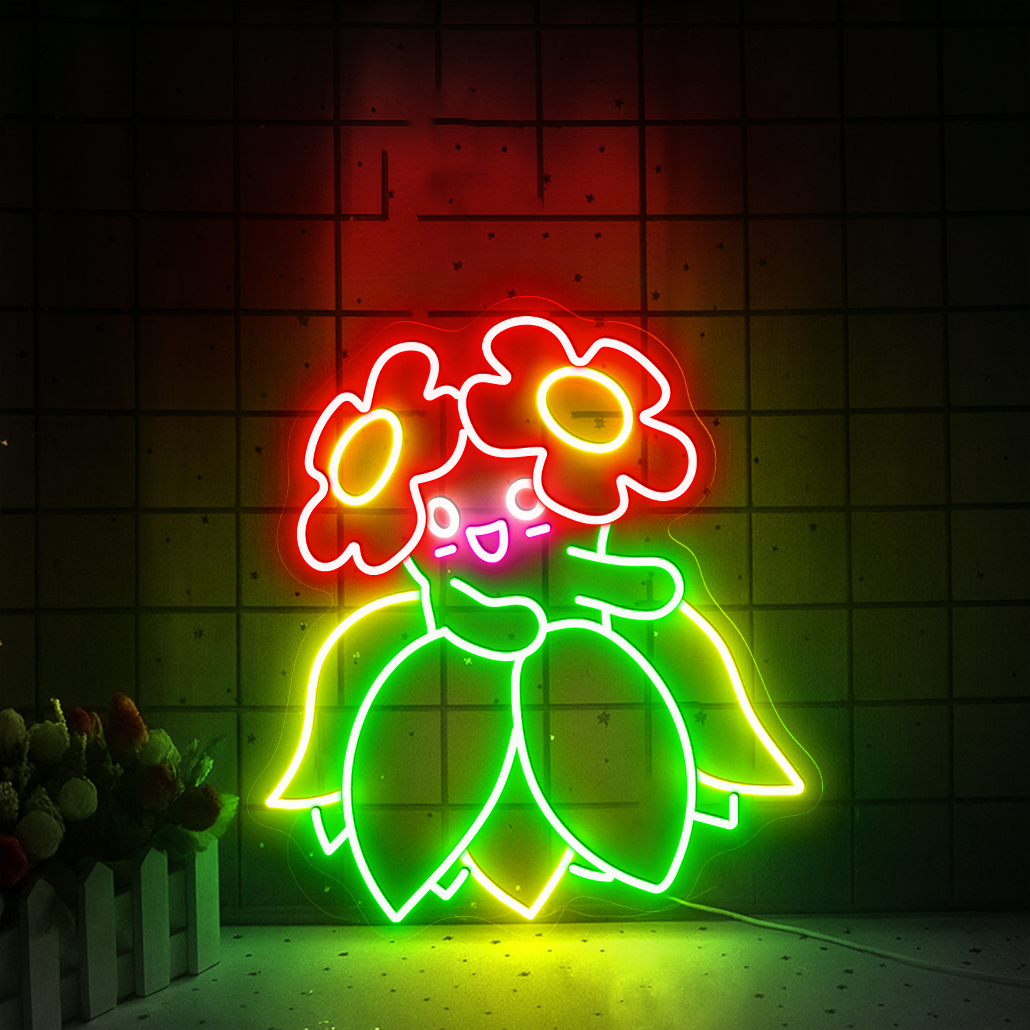 Pokemon Bellossom Neon Sign