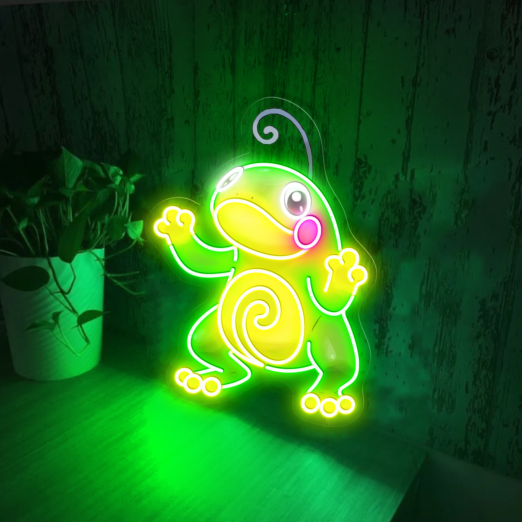 Politoed Pokemon UV Sign