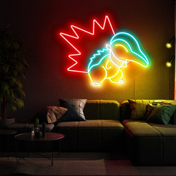 Pokemon Cyndaquil Neon Signs
