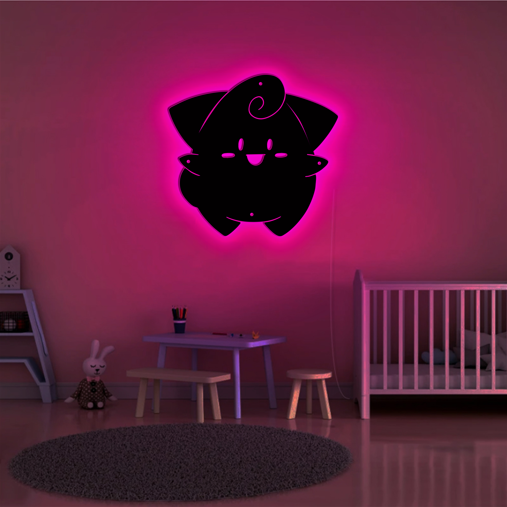 Cleffa Pokemon Metal Sign