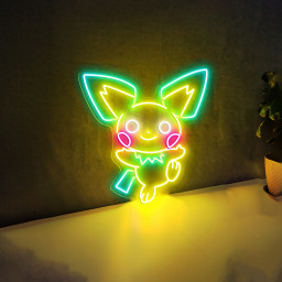 Pokemon Pichu Neon Sign