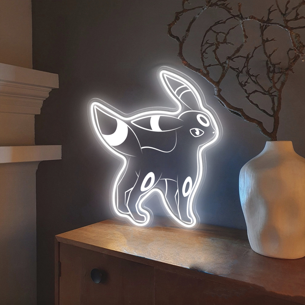 Umbreon Pokemon Laser Sign