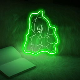 Meganium Pokemon Laser Sign