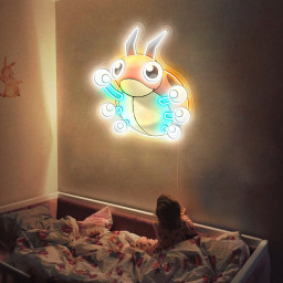 Pokemon Ledyba UV Sign