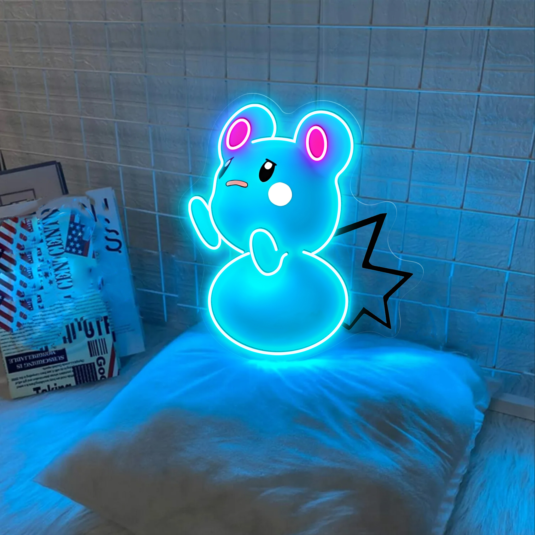 Pokemon Marill UV Sign