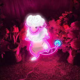 Flaaffy Pokemon UV Sign
