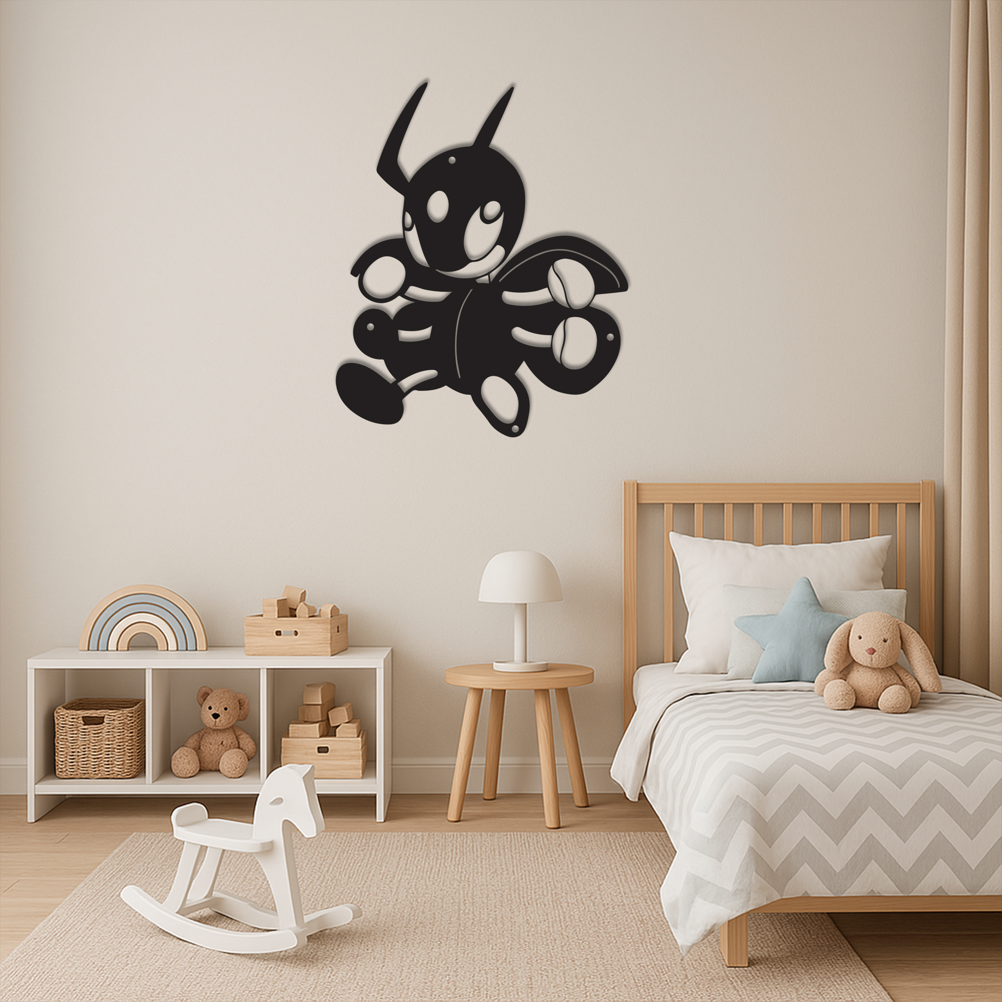 Ledian Pokemon Metal Sign