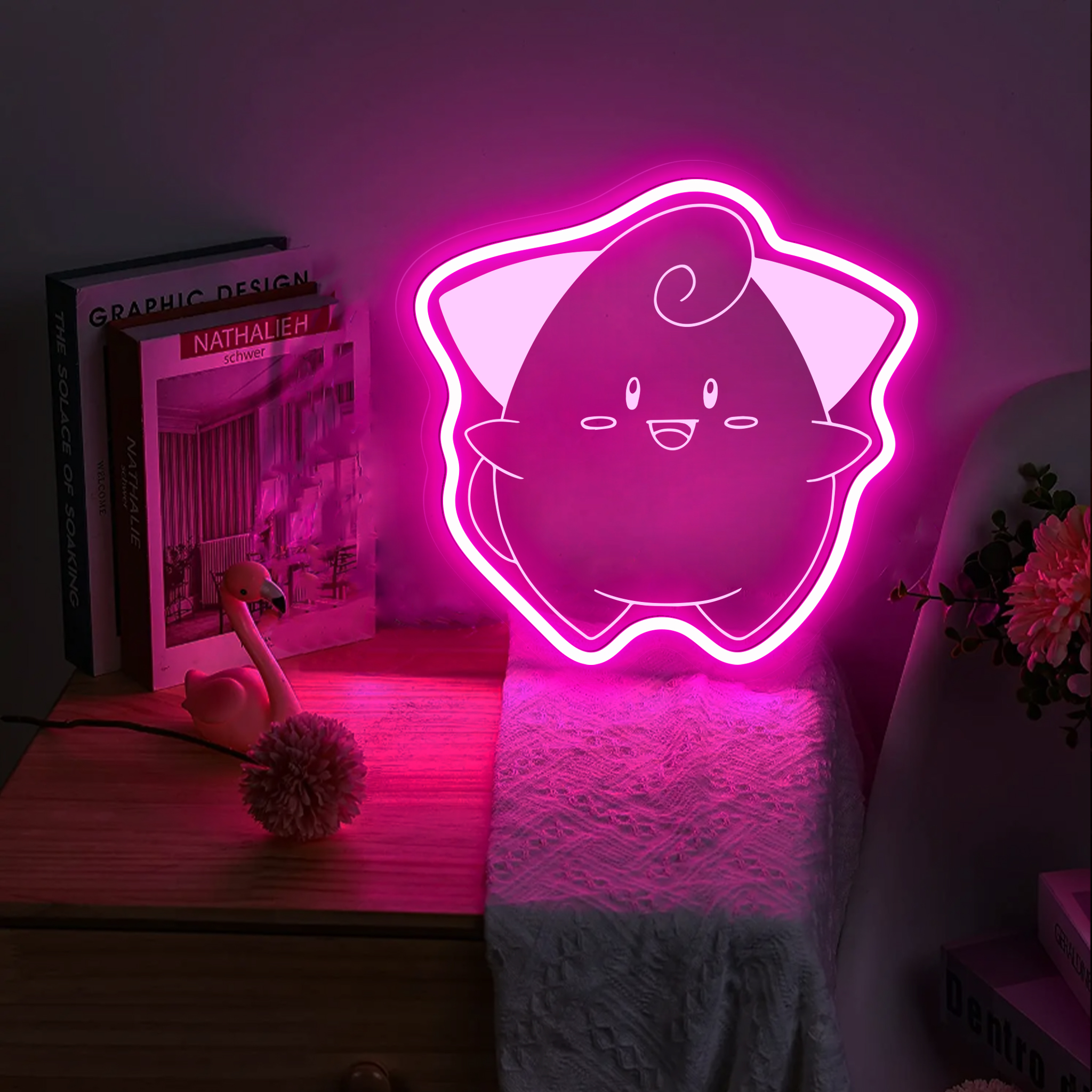 Cleffa Pokemon Laser Sign