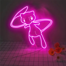 Mew Pokemon Laser Signs