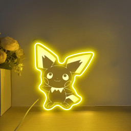 Pokemon Pichu Laser Signs