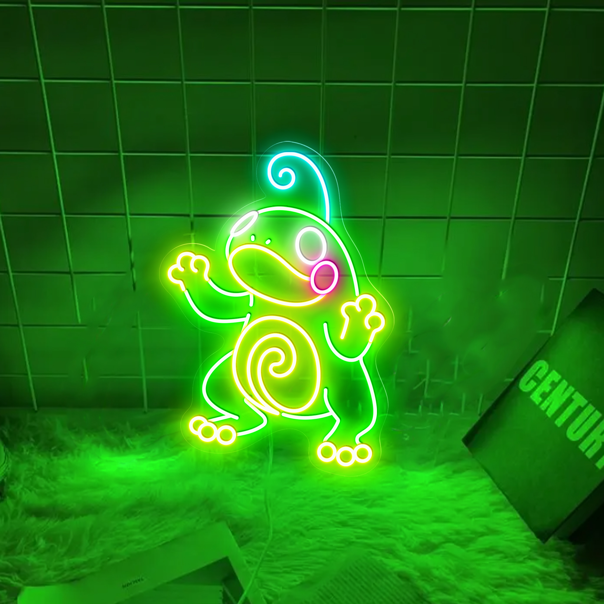 Politoed Pokemon Neon Sign