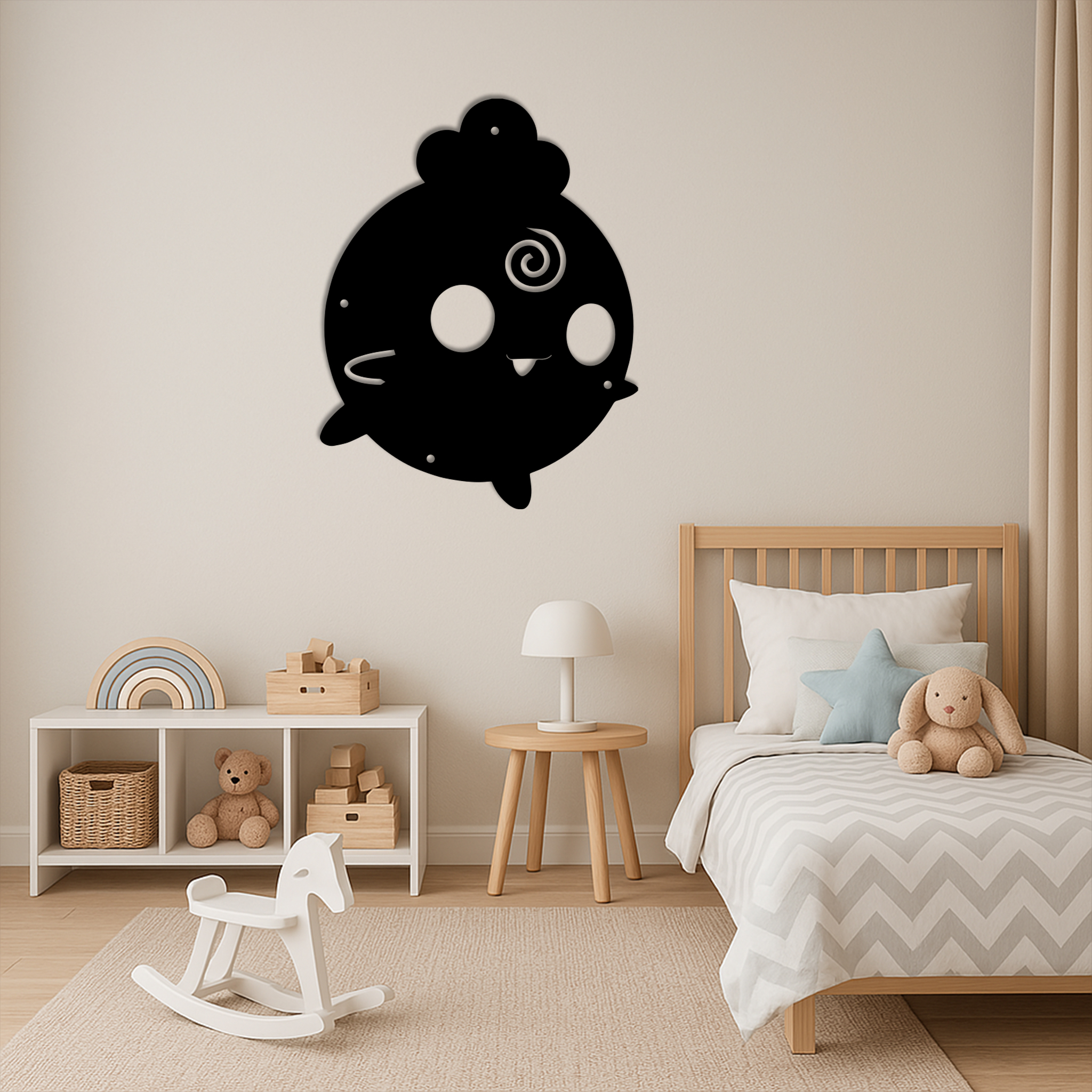 Igglybuff Pokemon Metal Signs