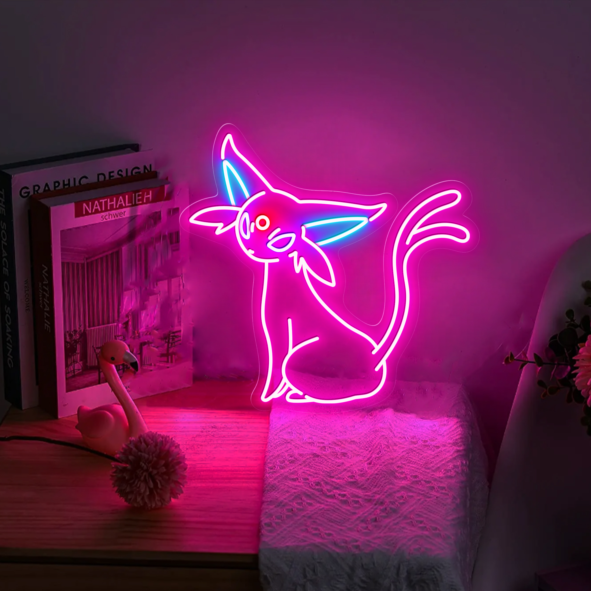 Pokemon Espeon Neon Signs