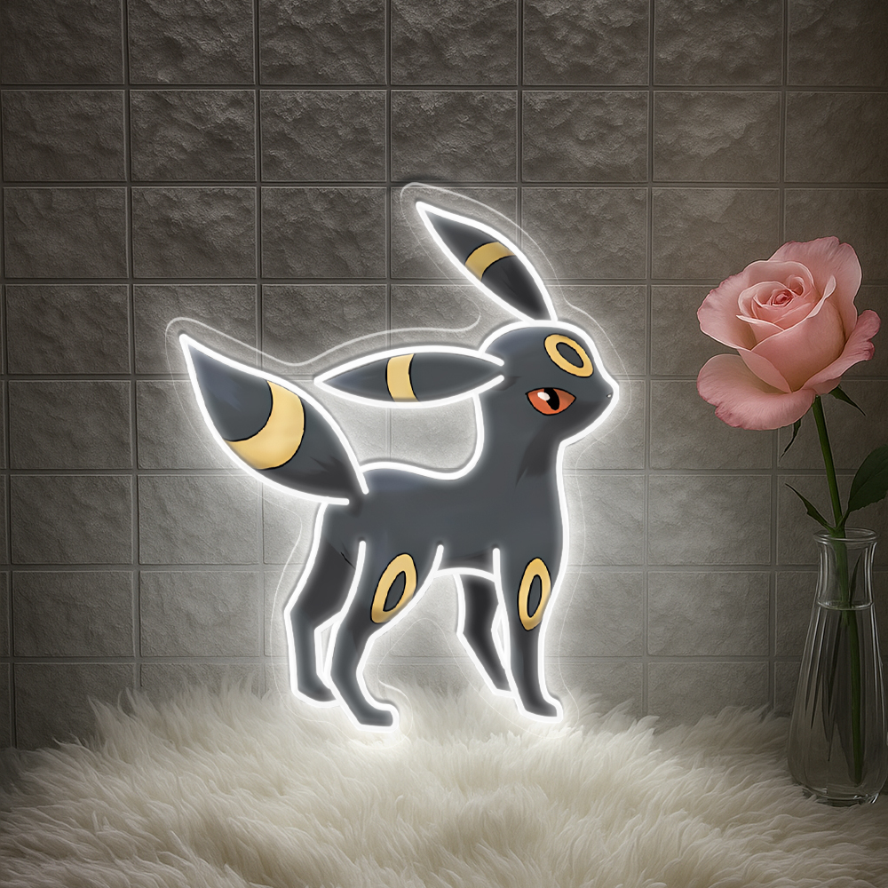 Umbreon Pokemon UV Sign